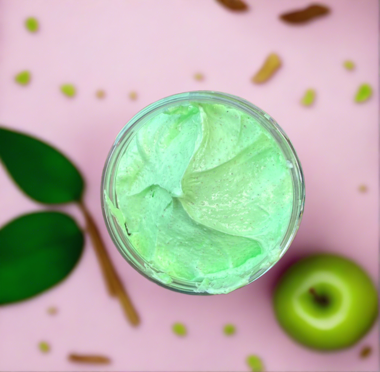 Handmade Whipped Soap - Jabón Batido Apples Fantasy