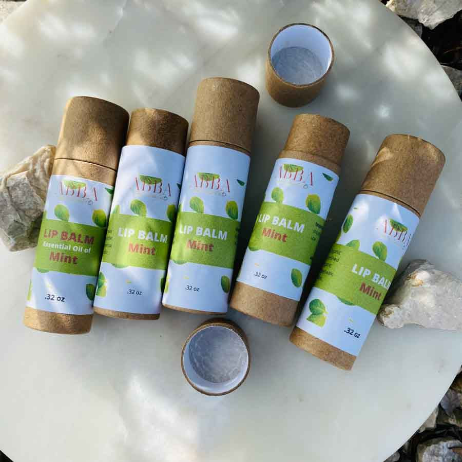 Handmade Mint Lip Balm
