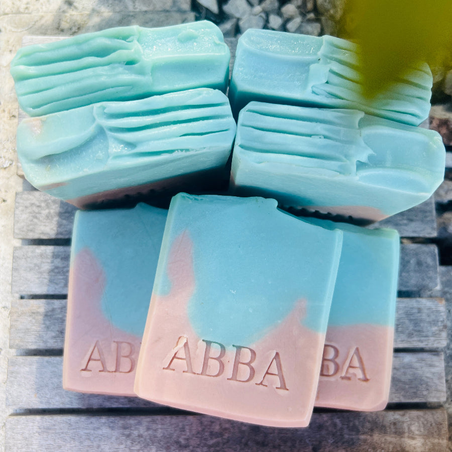 Handmade Soap Bar Tangerine Sunset