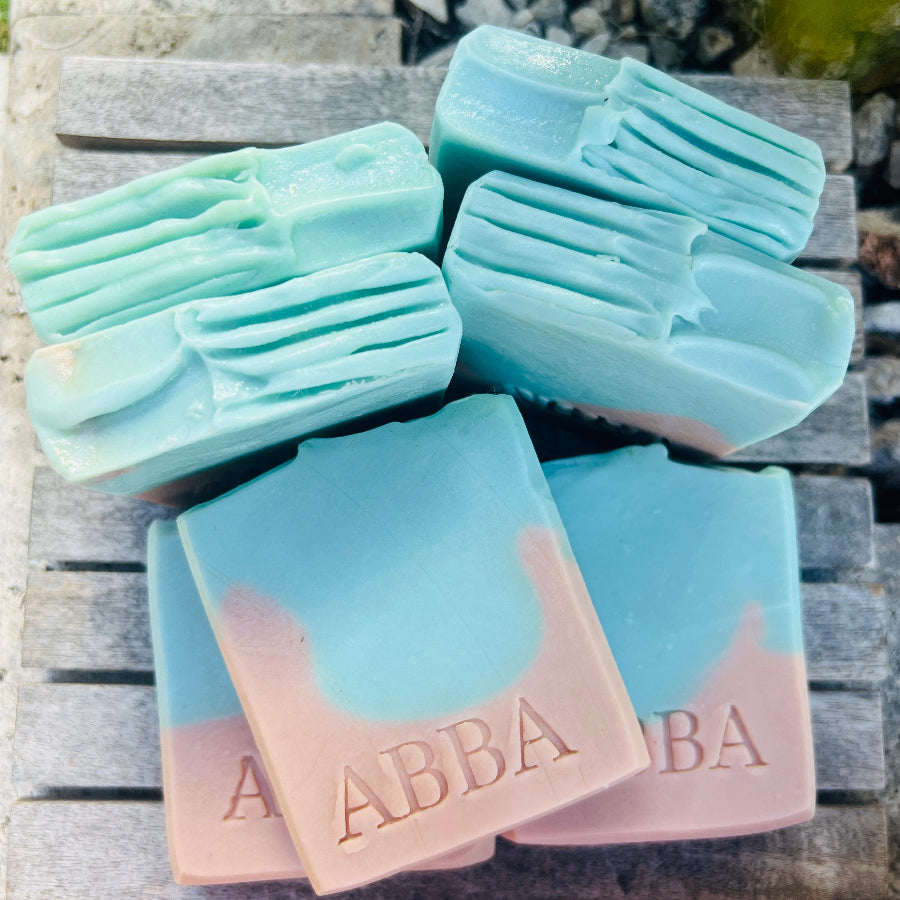 Handmade Soap Bar Tangerine Sunset