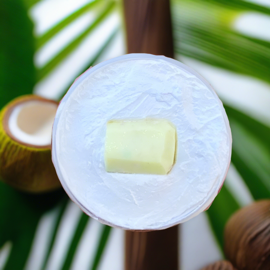 Handmade Whipped Soap - Jabón Batido Coconut Fresh