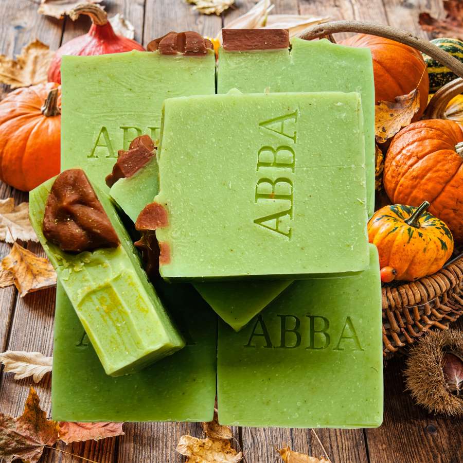 Jabón Calabaza de Otoño para Piel Seca – Artesanal Vegano