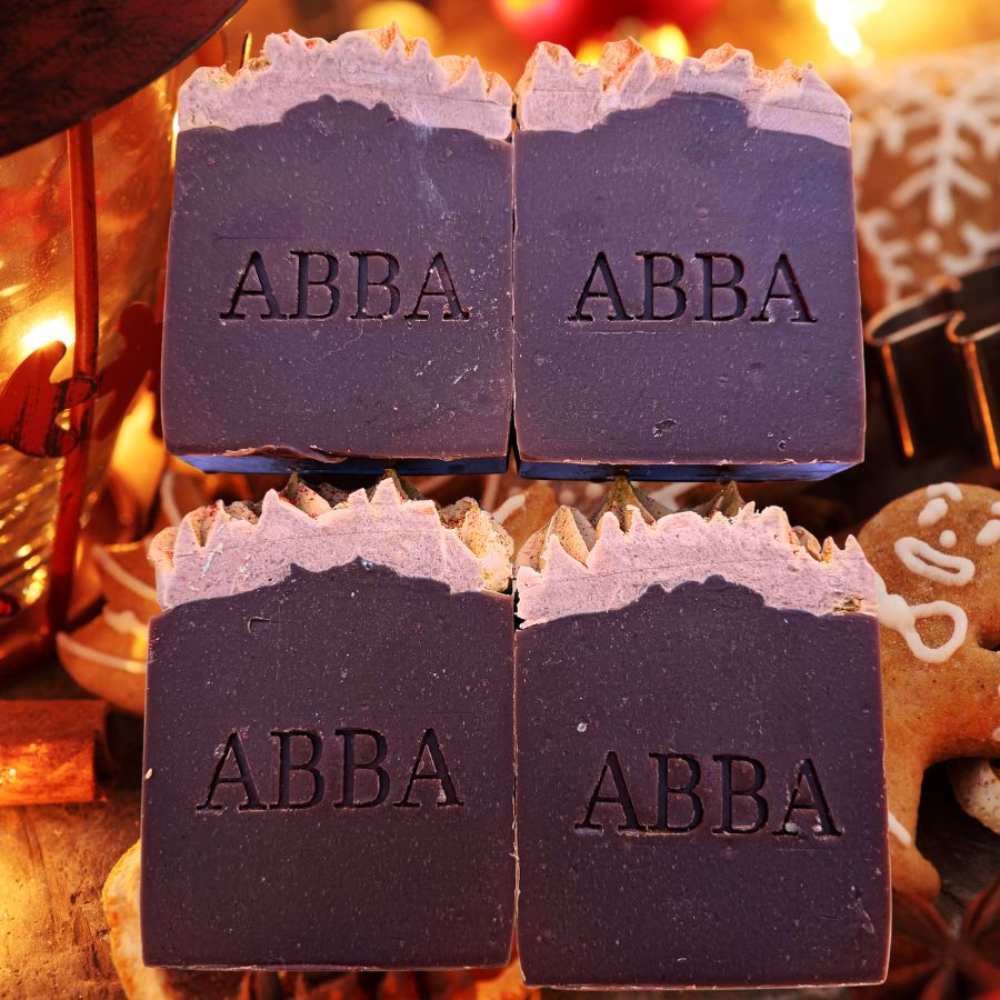 Jabón Gingerbread Christmas para Piel Seca Artesanal Vegano