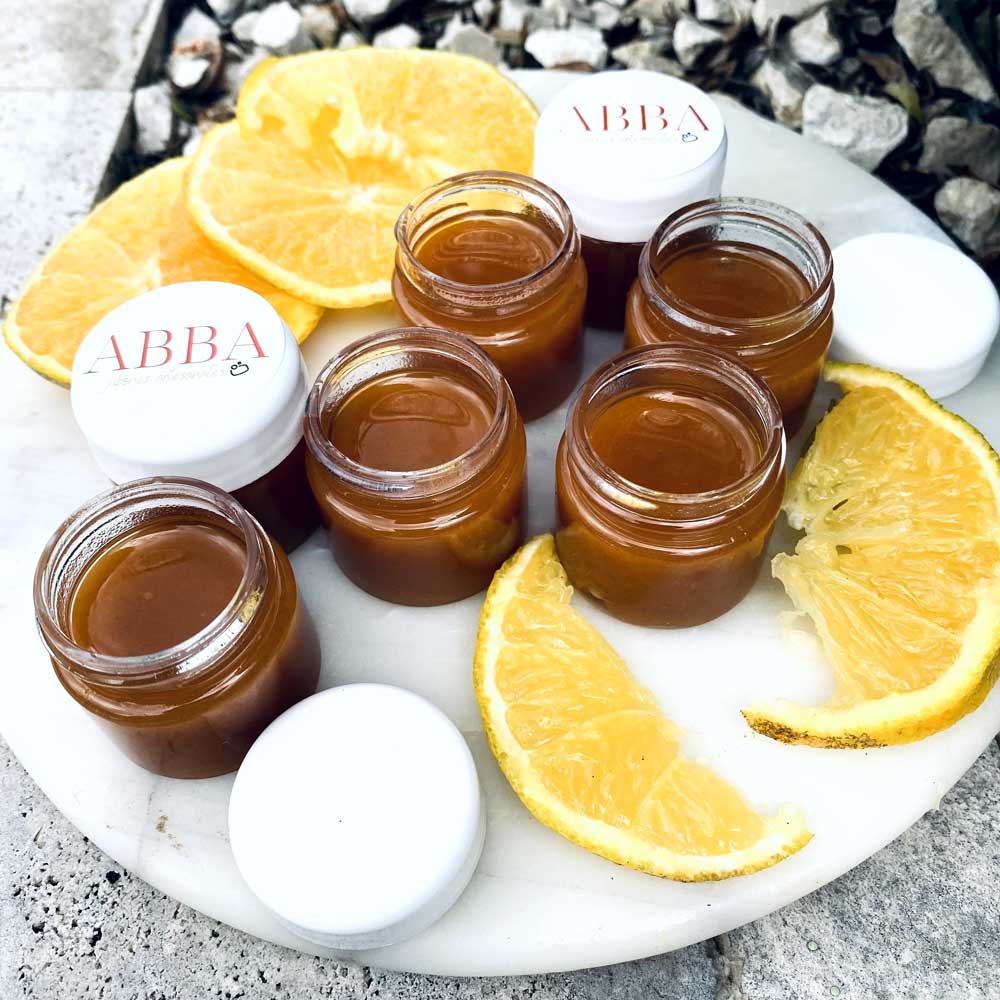Orange Artisan Handmade Lip Scrub
