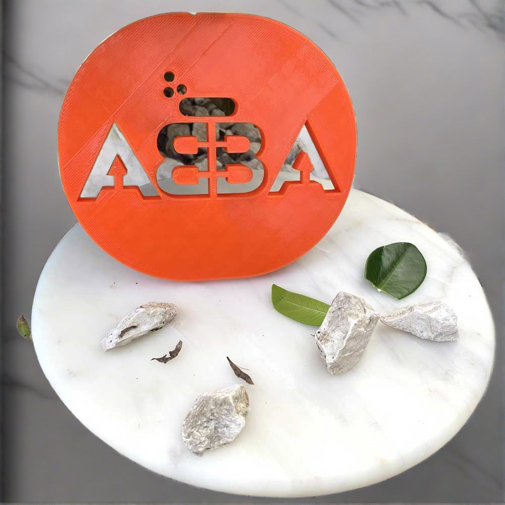 Soap Dish Made of Natural & Renewable Material Orange Color