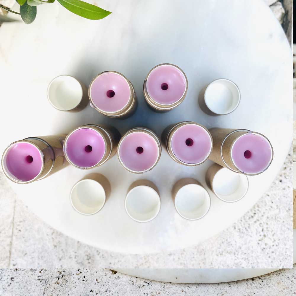 Handmade Lavender Lip Balm