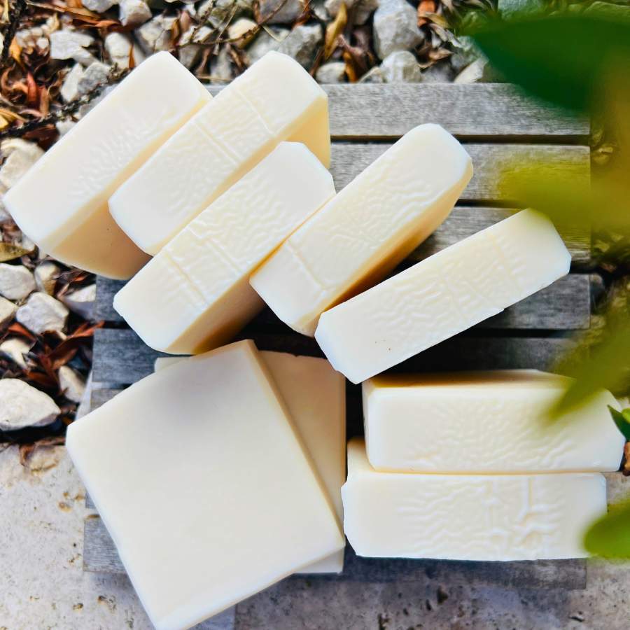 coconut cleaning vegan bar soap top photo