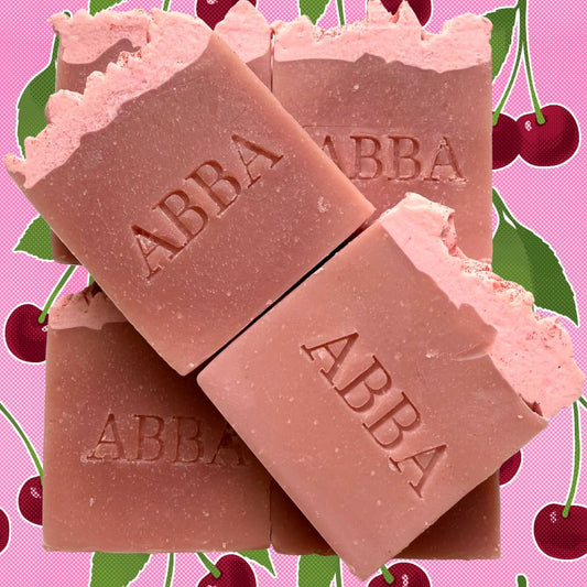 Jabón en Barra * Cherries & Hearts | Piel Normal