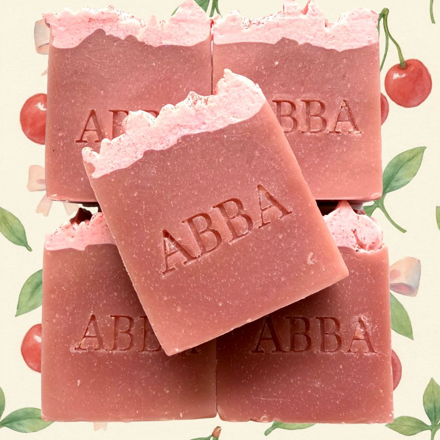 Jabón en Barra * Cherries & Hearts | Piel Normal