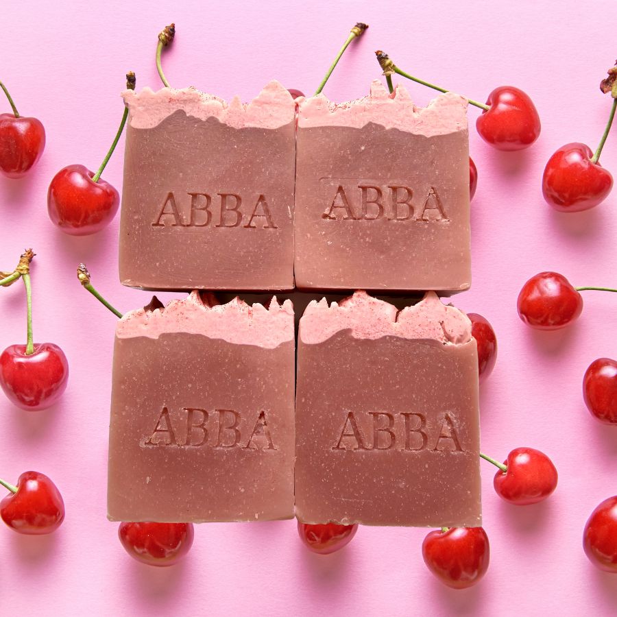 Jabón en Barra * Cherries & Hearts | Piel Normal