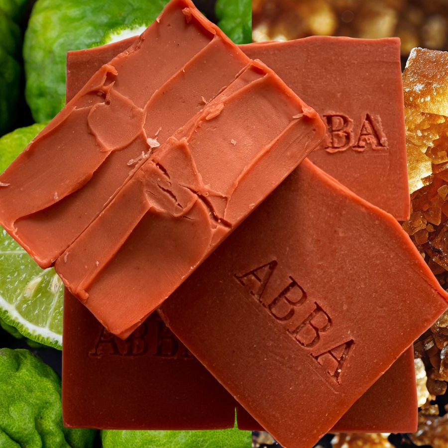 Jabón en Barra * Bergamota y Azúcar Morena | Piel Seca