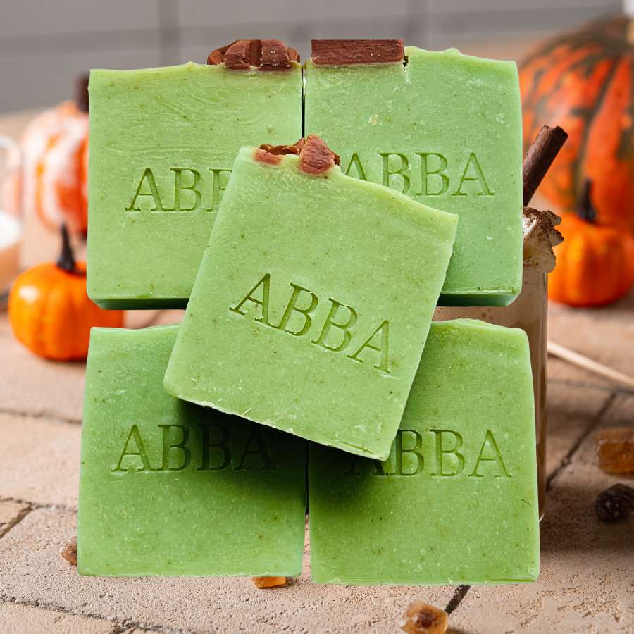 Jabón Calabaza de Otoño para Piel Seca – Artesanal Vegano