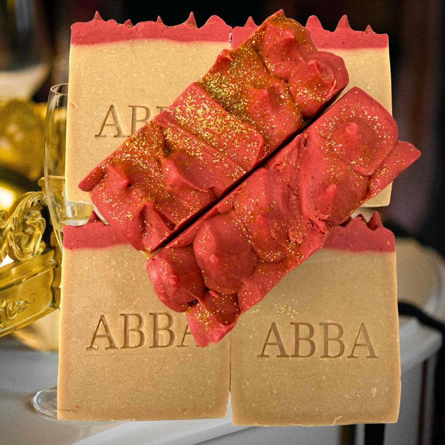 Jabón Champagne Holidays para Piel Normal Artesanal Vegano