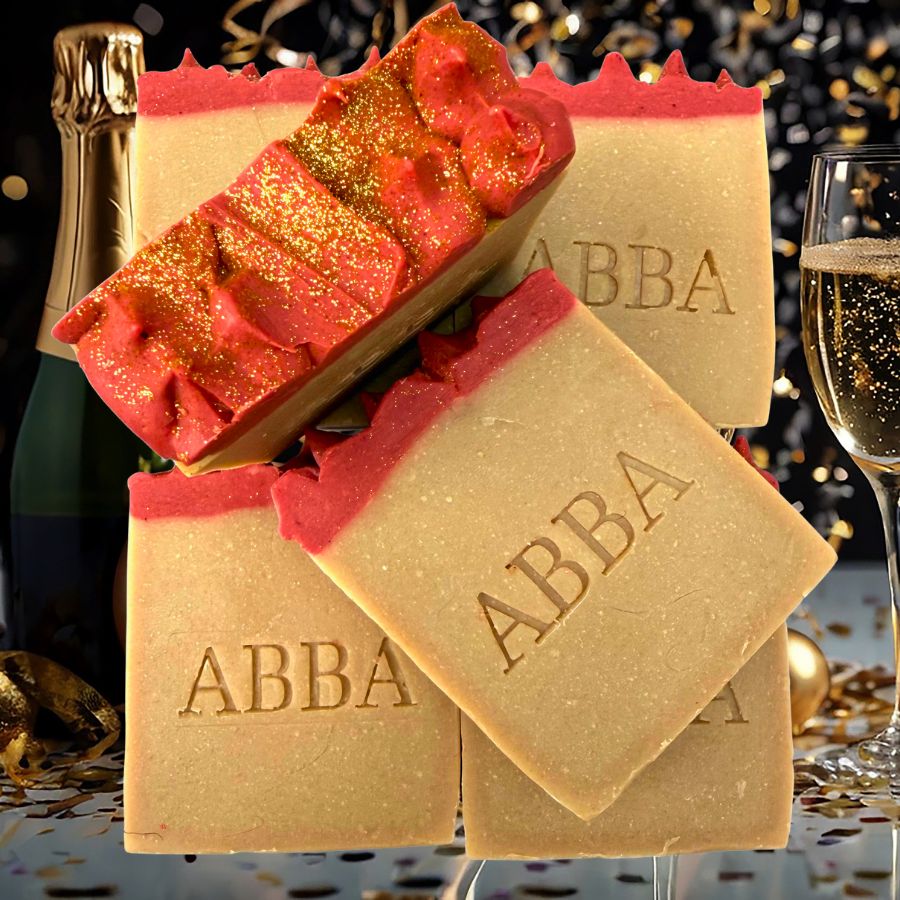 Jabón Champagne Holidays para Piel Normal Artesanal Vegano