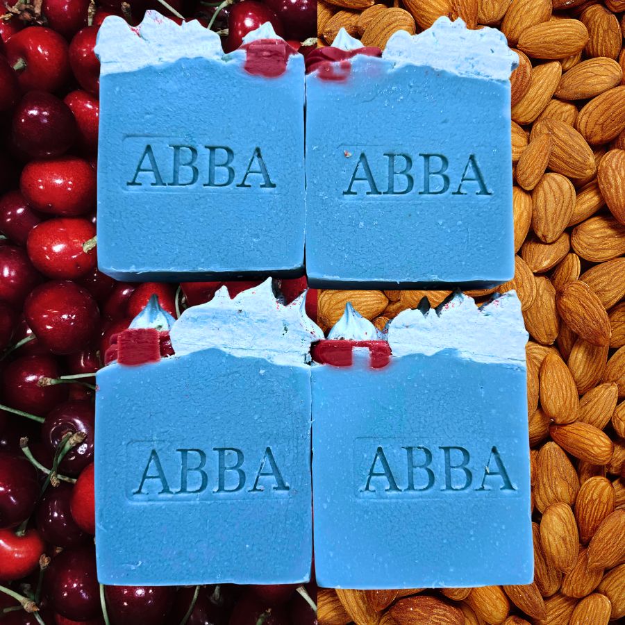 Jabón Cherry Almonds para Piel Normal Artesanal Vegano