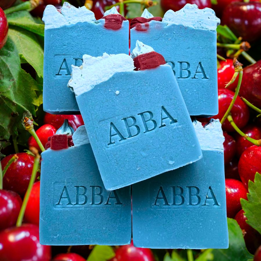 Jabón Cherry Almonds para Piel Normal Artesanal Vegano