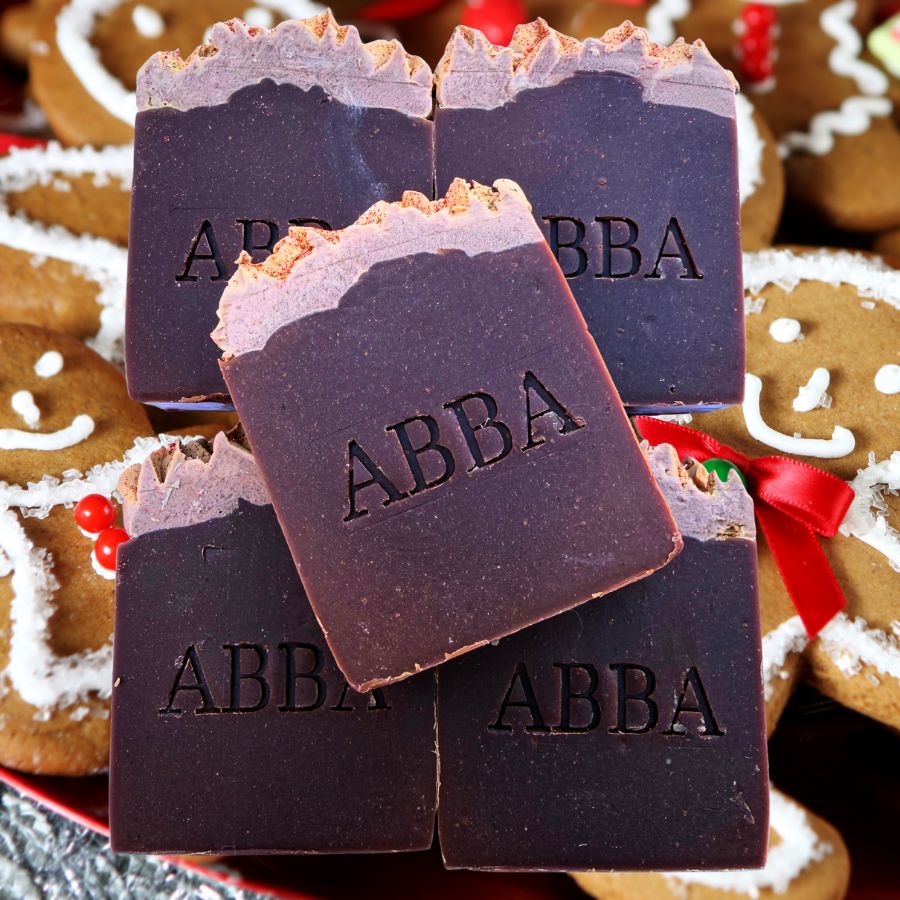 Jabón Gingerbread Christmas para Piel Seca Artesanal Vegano