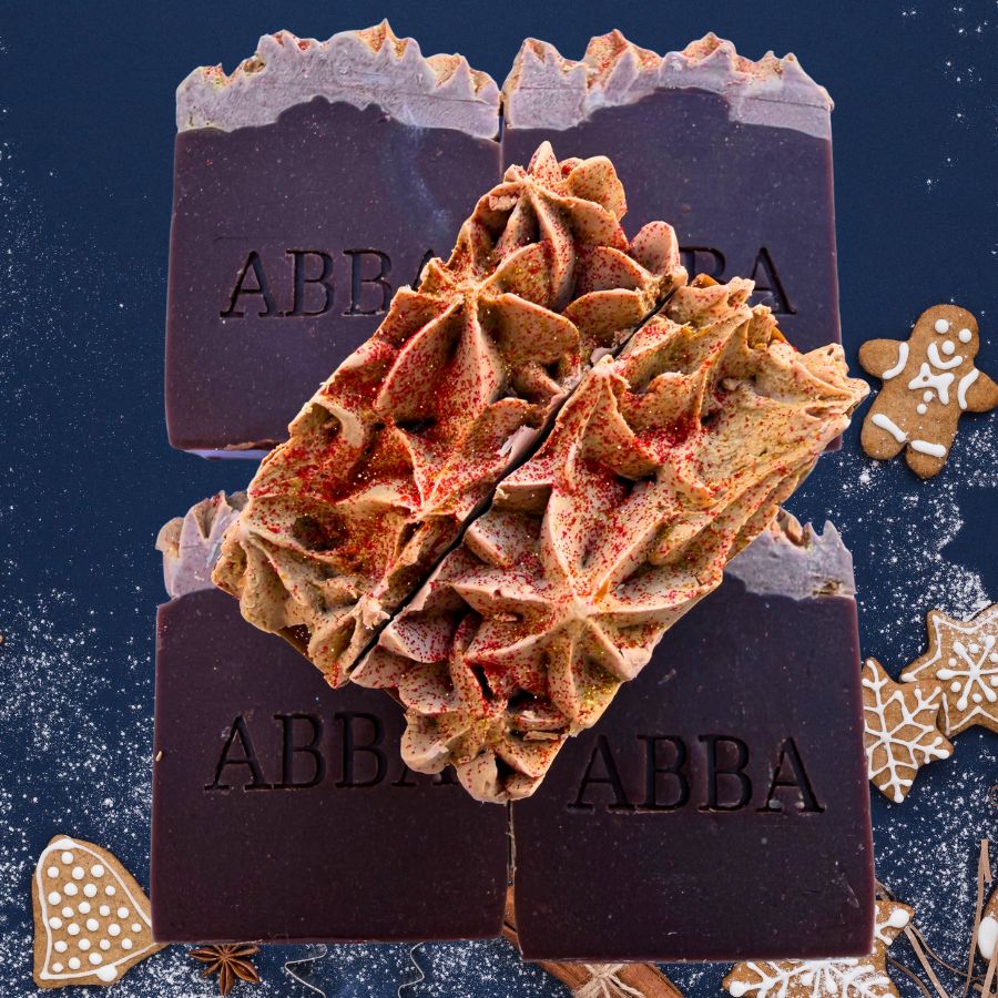 Jabón Gingerbread Christmas para Piel Seca Artesanal Vegano
