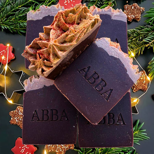 Jabón Gingerbread Christmas para Piel Seca Artesanal Vegano